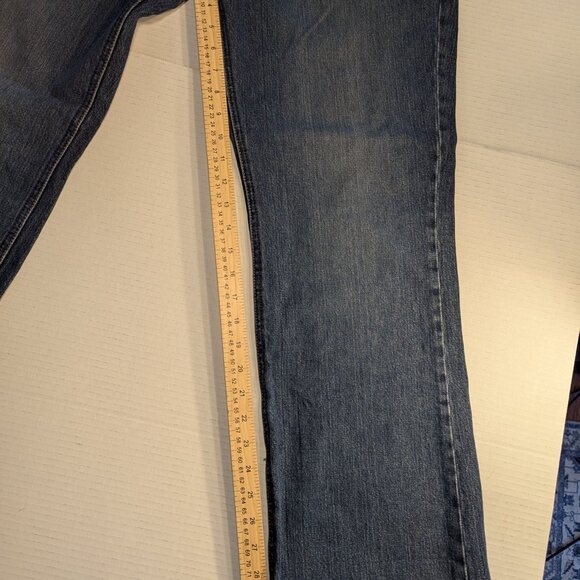 Tommy Hilfiger Jeans Mens 34x32 Blue Denim Relaxed Fit Y2K midrise VTG - Picture 5 of 8